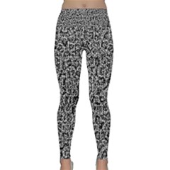 Abstract-0025 Lightweight Velour Classic Yoga Leggings by nateshop