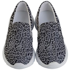 Abstract-0025 Kids Lightweight Slip Ons by nateshop