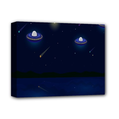 Alien Navi Deluxe Canvas 14  X 11  (stretched) by nateshop