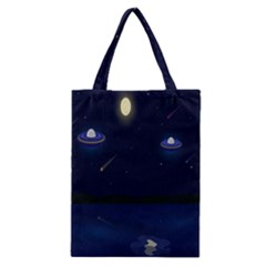 Alien Navi Classic Tote Bag by nateshop