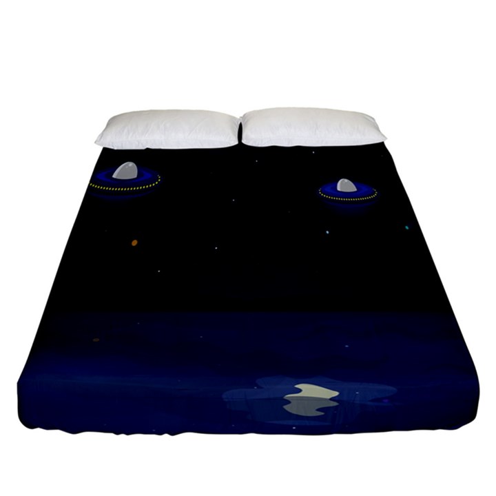 Alien Navi Fitted Sheet (California King Size)