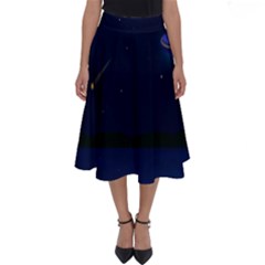 Alien Navi Perfect Length Midi Skirt