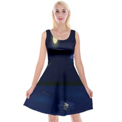 Alien Navi Reversible Velvet Sleeveless Dress by nateshop