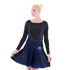 Alien Navi Suspender Skater Skirt by nateshop