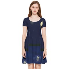 Alien Navi Inside Out Cap Sleeve Dress by nateshop