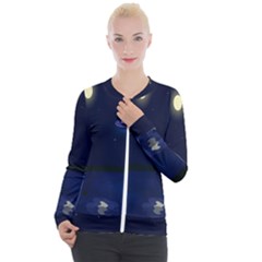 Alien Navi Casual Zip Up Jacket