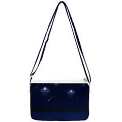 Alien Navi Double Gusset Crossbody Bag by nateshop