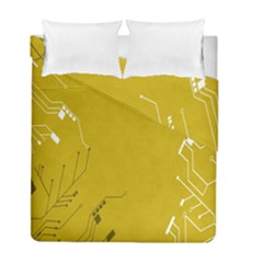 Background-0027 Duvet Cover Double Side (full/ Double Size) by nateshop