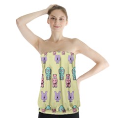 Animals-17 Strapless Top by nateshop