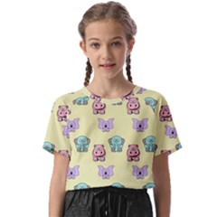 Animals-17 Kids  Basic Tee by nateshop