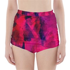 Background-03 High-waisted Bikini Bottoms by nateshop