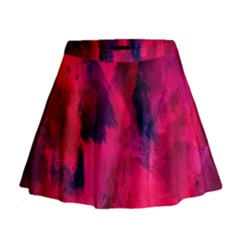 Background-03 Mini Flare Skirt by nateshop