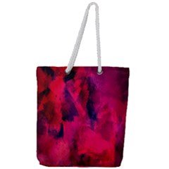 Background-03 Full Print Rope Handle Tote (large) by nateshop