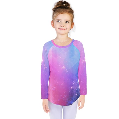 Background-0026 Kids  Long Sleeve Tee by nateshop