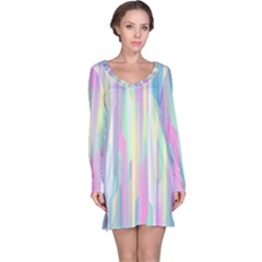 Background-28 Long Sleeve Nightdress by nateshop