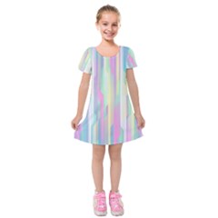 Background-28 Kids  Short Sleeve Velvet Dress by nateshop