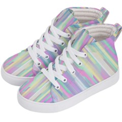 Background-28 Kids  Hi-top Skate Sneakers by nateshop