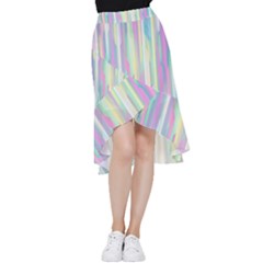 Background-28 Frill Hi Low Chiffon Skirt by nateshop