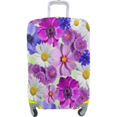 Blossoms-yellow Luggage Cover (large) by nateshop