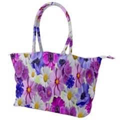 Blossoms-yellow Canvas Shoulder Bag by nateshop