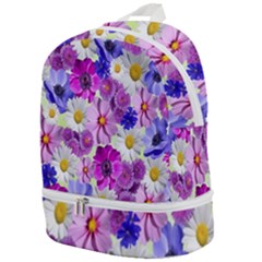 Blossoms-yellow Zip Bottom Backpack by nateshop