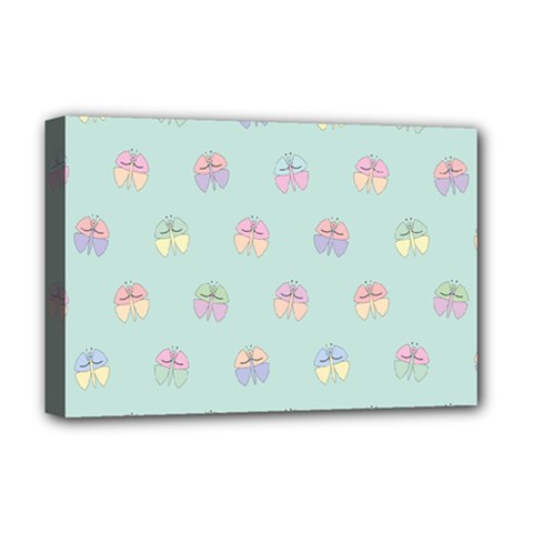 Butterfly-15 Deluxe Canvas 18  X 12  (stretched) by nateshop