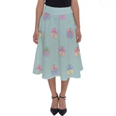 Butterfly-15 Perfect Length Midi Skirt by nateshop