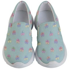 Butterfly-15 Kids Lightweight Slip Ons by nateshop