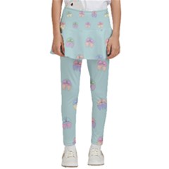 Butterfly-15 Kids  Skirted Pants by nateshop