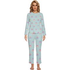 Butterfly-15 Womens  Long Sleeve Lightweight Pajamas Set by nateshop