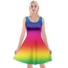 Spectrum Reversible Velvet Sleeveless Dress by nateshop