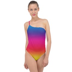 Spectrum Classic One Shoulder Swimsuit by nateshop