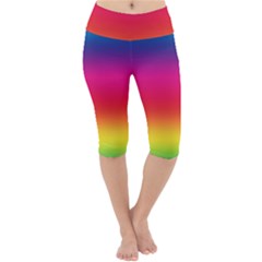 Spectrum Lightweight Velour Cropped Yoga Leggings by nateshop