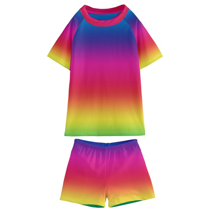 Spectrum Kids  Swim Tee and Shorts Set