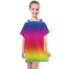 Spectrum Kids  One Piece Chiffon Dress by nateshop