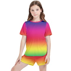 Spectrum Kids  Tee And Sports Shorts Set by nateshop