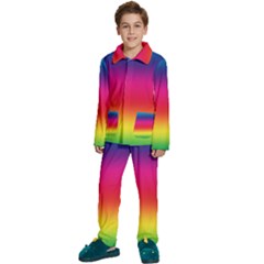 Spectrum Kids  Long Sleeve Velvet Pajamas Set by nateshop