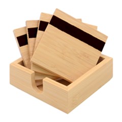 Spectrum Bamboo Coaster Set