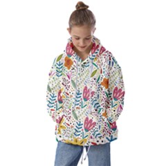 Flowers-484 Kids  Oversized Hoodie by nateshop