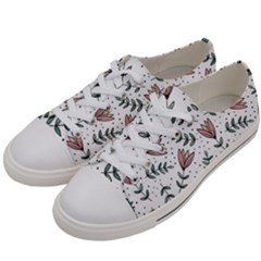 Flowers-49 Men s Low Top Canvas Sneakers by nateshop