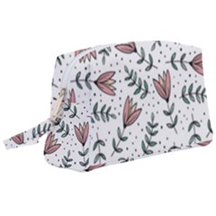 Flowers-49 Wristlet Pouch Bag (large) by nateshop