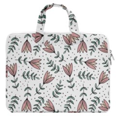 Flowers-49 Macbook Pro 16  Double Pocket Laptop Bag  by nateshop