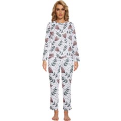 Flowers-49 Womens  Long Sleeve Lightweight Pajamas Set by nateshop