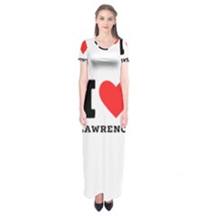 I Love Lawrence Short Sleeve Maxi Dress by ilovewhateva