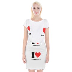 I Love Lawrence Braces Suspender Skirt by ilovewhateva