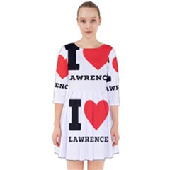 I Love Lawrence Smock Dress by ilovewhateva