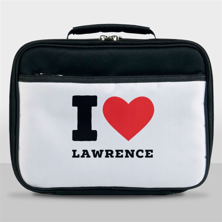 I love lawrence Lunch Bag