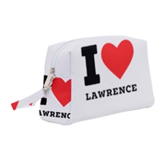 I Love Lawrence Wristlet Pouch Bag (medium) by ilovewhateva