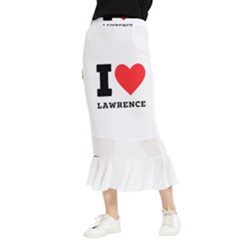 I Love Lawrence Maxi Fishtail Chiffon Skirt by ilovewhateva