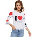 I love lawrence Bell Sleeve Top View1